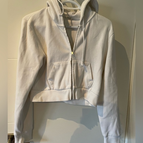 John Galt - Cropped zipped hoodie - Picture 1 of 4